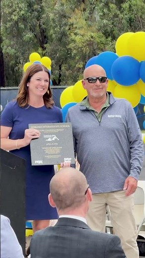 Ribbon cutting at Serrano Intermediate School!