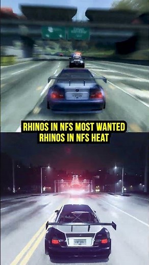 Rhinos Need for Speed Most Wanted vs NFS Heat