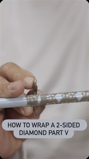 Custom Rod & Reel | Part 5 is here! Expert rod builder Mike Theis breaks down the details of wrapping a 2-sided diamond — step by step 💎🎣 Subscribe on our... | Instagram