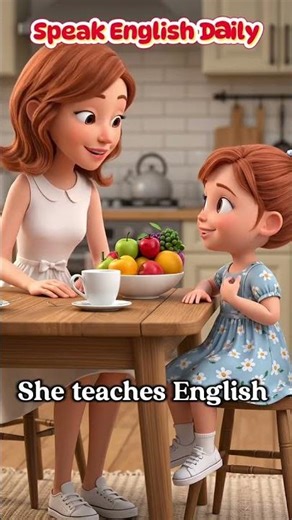 * Who is Your English Teacher? Simple Conversation Practice
