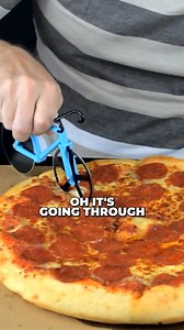 8.5K views · 150 reactions | This Bicycle Pizza Cutter did NOT work well at all...  #pizza #pizzacutter #gadgets #amazon #amazonfinds | Freakin' Reviews | Facebook