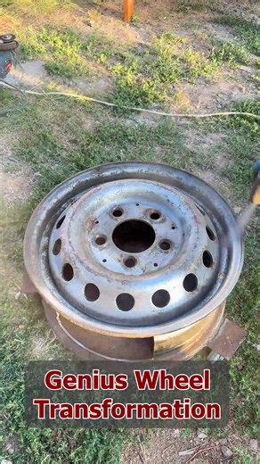 2.5K views · 16 reactions | Recycle Old Wheel Into Handy BBQ | Handy Universe | Facebook