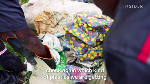 How to make bricks from plastic trash