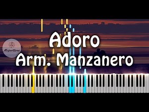 Armando Manzanero - Adoro Piano Cover