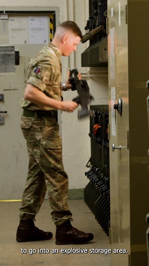 As a Weapon Technician, you will be in charge of maintaining and managing weapons and explosives, making sure they’re ready at a moments notice. You'll also have the opportunity to join a flying squadron at an RAF base, working specifically with aircraft weapon systems. Join as an apprentice: https://jobs.raf.mod.uk/3VZlIpO | RAF Recruitment