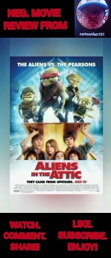 For "Aliens In The Attic" (2009) @movierecapsofficial @MovieReviewChannel