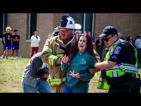 Mock/Docudrama DWI Fatal Crash Scene. Monett High School. 2026