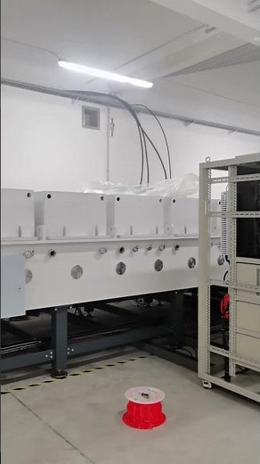 Hongfeng VAC inline magnetron sputter system for pilot or R&D research#glasscoater#inlinecoater