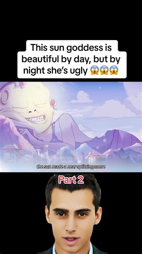 Transformation of the Ugly Moon Goddess into the Beautiful Sun - Mythical Movie Narrative