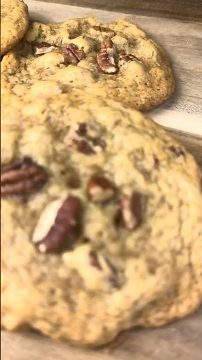 Toasted Pecan Butter Cookies | Soft, Chewy & Delicious | Full recipe in description
