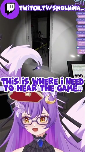 I was listening for a Banshee and chat did this.. #vtuber #indievtuber #vtuberclips #phasmo #shorts