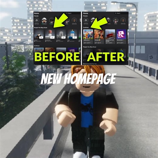 "Roblox Just Changed The Home Page Forever 😱🔥"