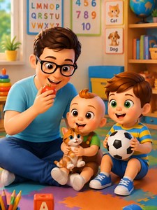 Join this fun and educational 3D cartoon video for kids! Learn the English alphabet from A to C in an easy and entertaining way. Perfect for toddlers, preschoolers, and young children who are starting their ABC learning journey. Watch, learn, and have fun with colorful animations and cute characters! Learn Letters A, B, and C Fun 3D Cartoon Animation Educational Video for Kids Easy Alphabet Learning #ABC #AlphabetLearning #LearnABC #KidsLearning #EducationalVideo #ToddlerLearning #PreschoolLearn