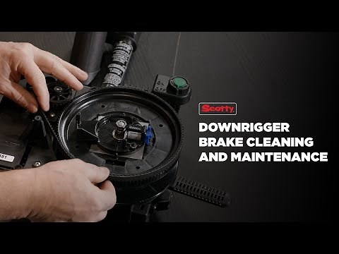 Scotty | Downrigger Brake Cleaning and Maintenance