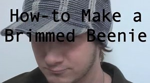 How to Make a Brimmed Beenie