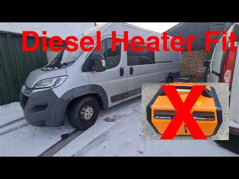 Fitting a Diesel Heater to a Citroën Relay