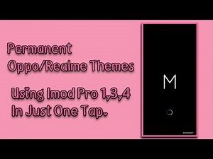 Imod pro 1.3.4 apk|Only one tap to permanent themes. #Imodpro #opporealme