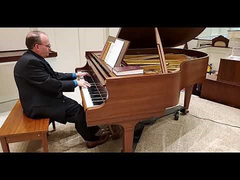 Sunday, June 27th, 2021. Red Back hymnal playing