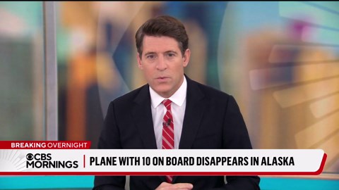Search for plane that went missing off Alaska with 10 people on board