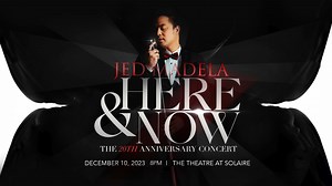 Celebrate the trailblazing 20-year journey of OPM Icon Jed Madela as he performs his greatest hits and the music that touch our hearts on “HERE & NOW, the Jed Madela 20th Anniversary Concert”. Witness his musical excellence on December 10 at The Theatre at Solaire. #JedMadela #JedMadelaRoadTo20 #JedMadelaHereAndNow #Dedmadela | Jed Madela
