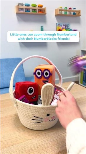 Easter Basket for Numberblocks fans! 🩵 🐰