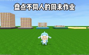 迷你世界：盘点不通人的周末作业