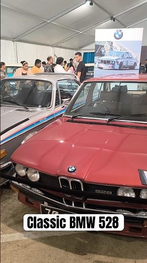 Classic BMW 528 ❤️ #bmwclassic #bmw528i #ceylonmotorshow #carexhibition #classiccars #rarecars #fyp