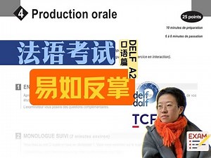 【考官讲真题】口语篇_Delf A2最新题型_口语考什么题目？