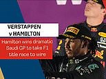 Max Verstappen and Lewis Hamilton go into F1 season finale level on points