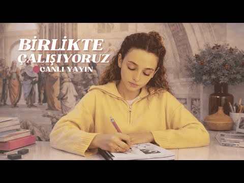 Birlikte Ders Çalışalım | Study With Me • 120min study /30min break • Fireplace Sound/Şömine Sesi