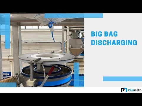 Big bag discharging - EasyFlow® range | Palamatic Process Inc.