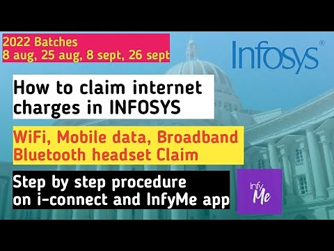 How to claim internet charge in Infosys | Infosys Internet claim | #infosys