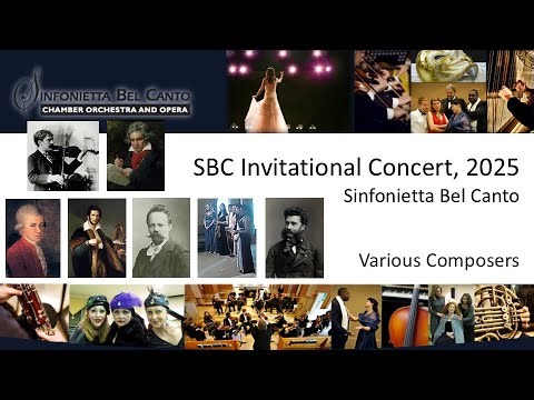The SBC Invitational Concert 2025 - Sinfonietta Bel Canto