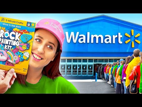 First Ever 5-Minute Crafts Event: Best DIY Crafts and Hacks In Walmart!