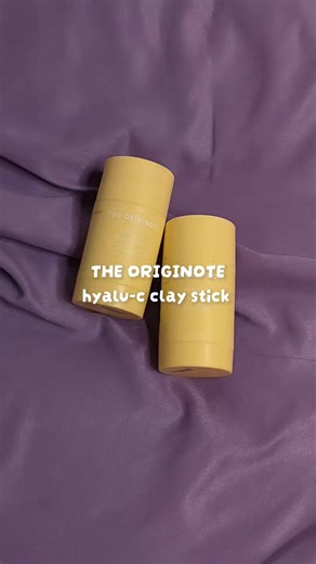 Originote Hyalu-C Clay Stick — Deep Clean Yellow Clay Mask