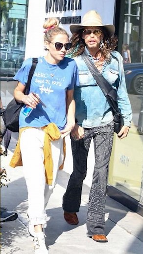 🌹39 years age gap and Still Married💍 Steven Tyler and Aimee Preston❤️❤️ #steventyler #lovestory