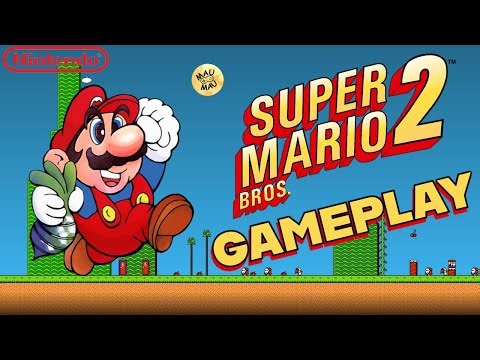 Super Mario Bros 2 - NES Gameplay Completo