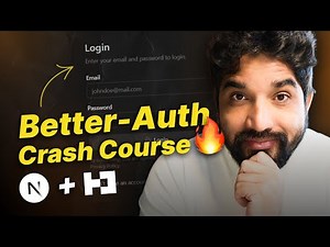 Better-Auth Crash Course 2025 🚀 | Build a Simple & Secure Auth 🔐Step by Step | Hindi | Day 22/100
