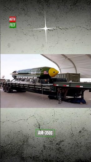 Watch exclusive American GBU-43/B | Mother of All Bombs