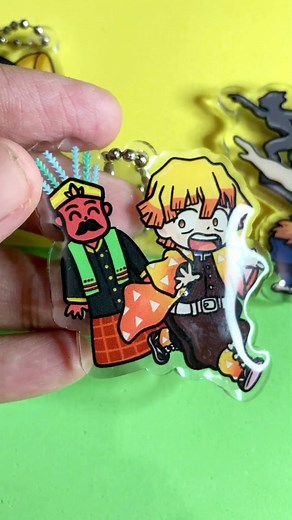 look at me look at me ✨ #anime #anitok #keychain #inosuke #zenitsu #nezuko #tanjiro #kimetsunoyaiba #demonslayer