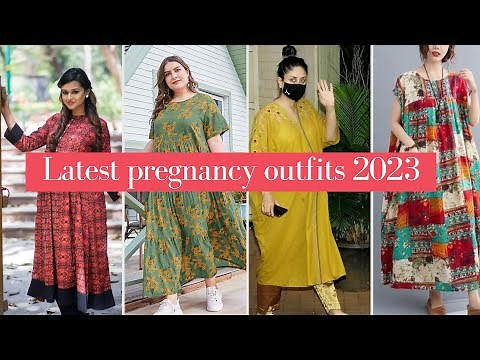 Latest pregnancy outfits 2023 | Latest maternity dress