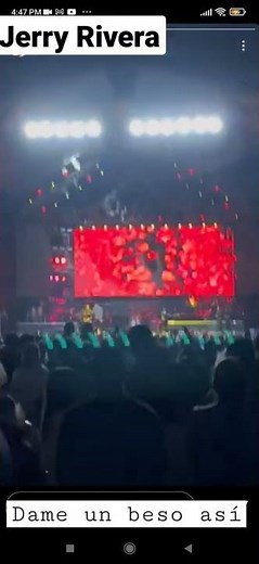 Jerry Rivera - Dame un beso asi (en vivo, Medellin)