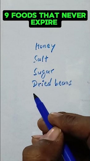 The Eternal Pantry: 9 Foods That Never Expire 🧑‍🎓💯👍