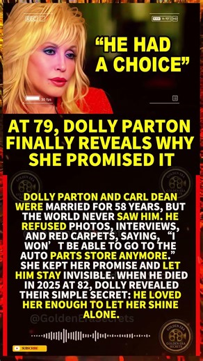 At 79, Dolly Parton Finally Reveals Why She Promised It #shorts #viral