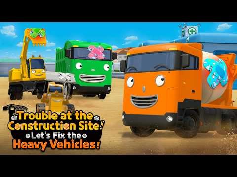 Tayo Repair Shop Story🛠️| Let’s Fix the Heavy Vehicles! | Sing-Along Movie🎵 | Tayo The Little Bus