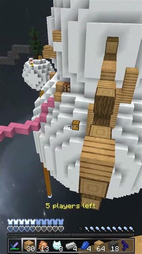 Trying Out Minecraft Bedrock Skywars ?!?!?!?