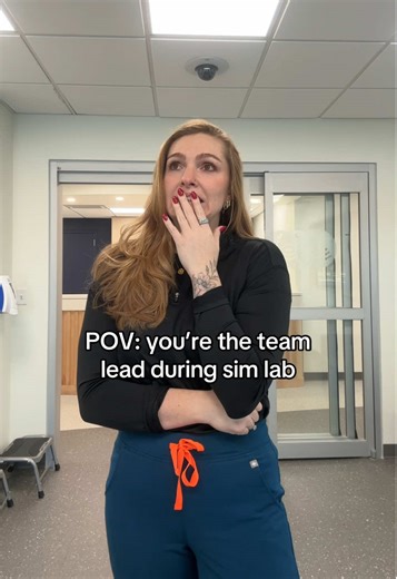 Team Lead Experience in Nursing Sim Lab Situations