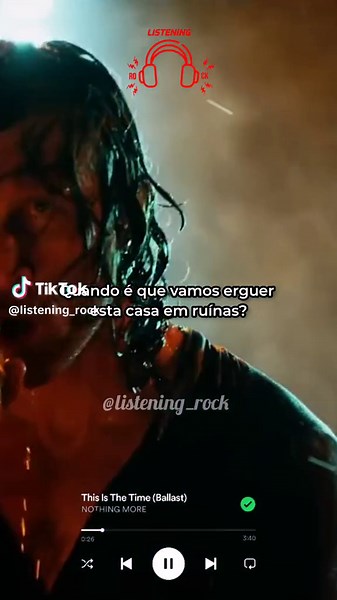 @Nothing More - This Is The Time (Ballast) 💿: Nothing More [2014] #fyp #foryou #rock #nothingmore #metalcore #traducao #music #metal