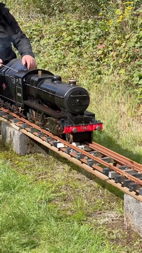 5" Miniature LNER D49 Steaming Up the INCLINE! 🚂⛰️ #miniaturerailway #steam
