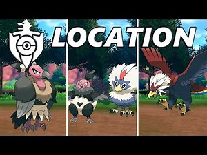 Pokemon Sword and Shield: How to Catch & Find \rRufflet, Braviary, Vullaby, and Mandibuzz